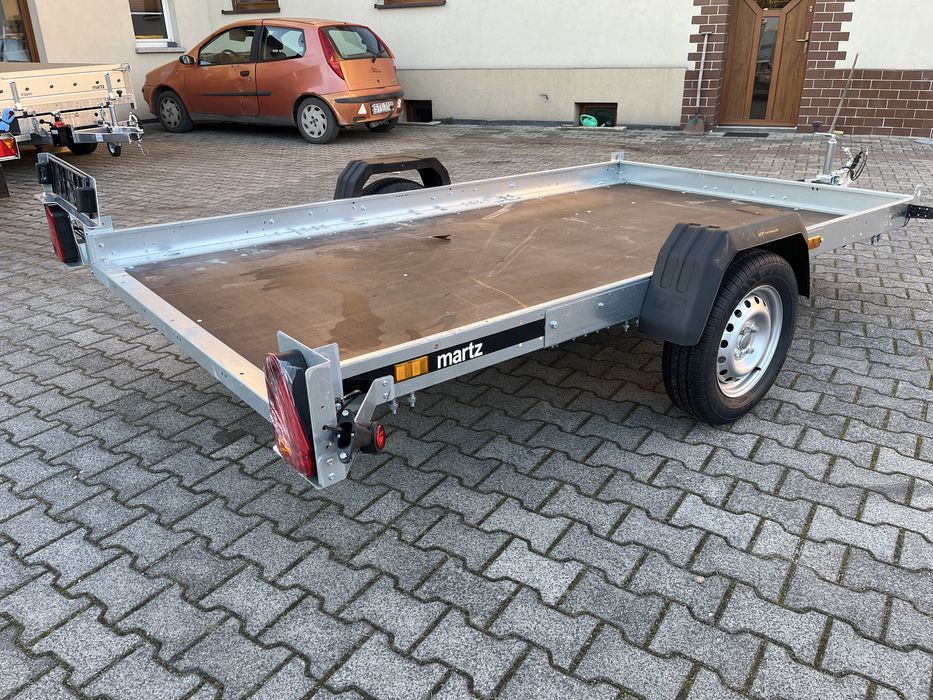 Przyczepa MARTZ UNILADER 300x160 750kg  Przewóz motocykli, quadów
