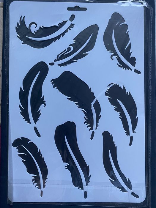 Szablony A4 - zestaw 6 sztuk