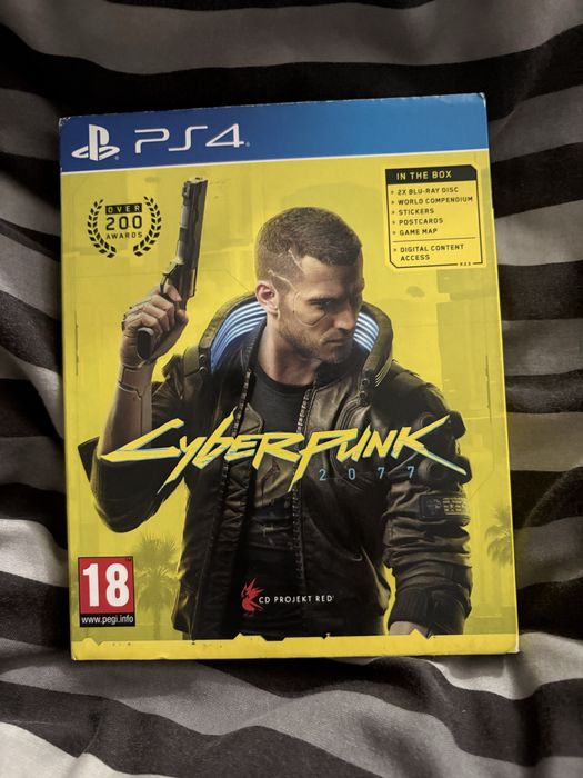 Cyberpunk 2077 PS4 (оновлюється до PS5) | Диск | Ідеальний стан
