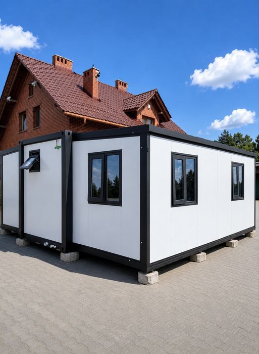 Nowoczesny domek modułowy