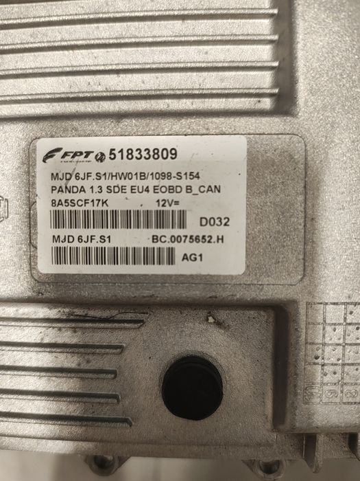 Sterownik Silnika Fiat Panda 1.3 JTD Magneti Marelli MJD 6JF.S1