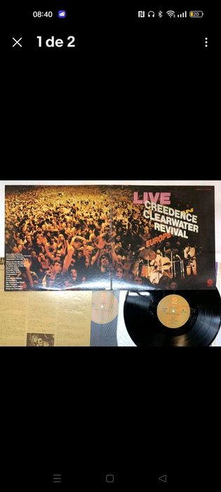 Clearwater Revival – Live In Europe (2LP Vinyl) [Original Japanese Pressing]