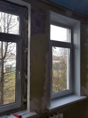 Суми. Укоси  після устаткування вікон.