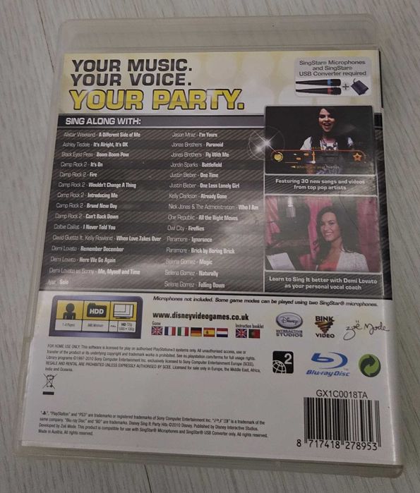 Jogo Sing It Party Hits PS3