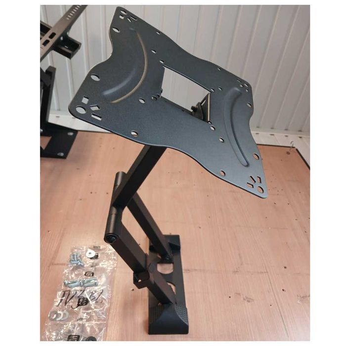 Кронштейн для тв 24"-55" з нахилом і поворотом TV 3 BLACK Max VESA: 200x200 Кріплення для телевізора поворотне