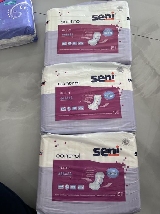 Урологічні прокладки seni control 6 plus lady