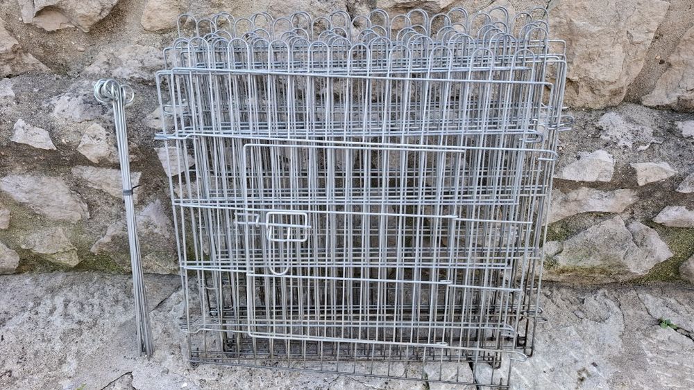 Cerca / Vedacao metálica Trixie.