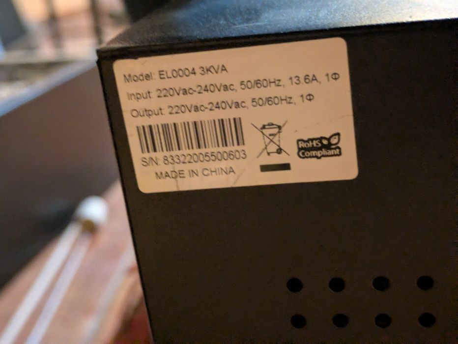 UPS online full wave avariada