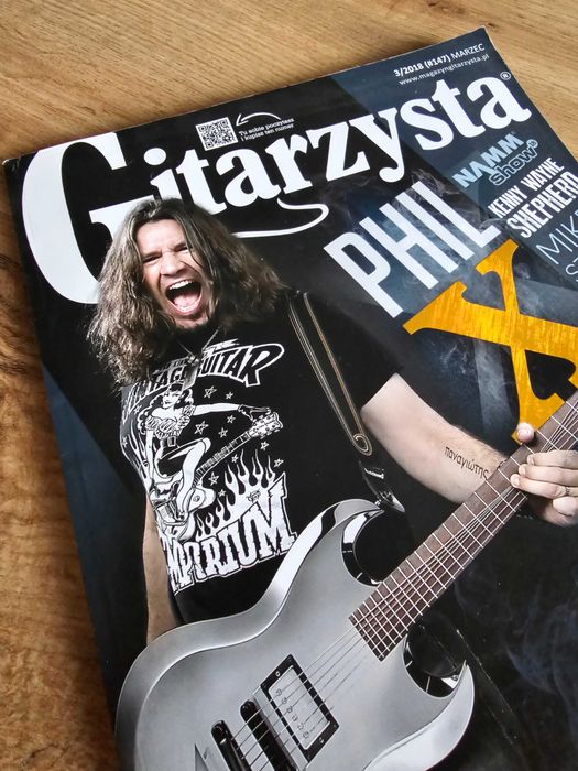 Gitarzysta 3/2018 (147) - Phil X, Kenny Wayne Shepherd, Suzi Quatro