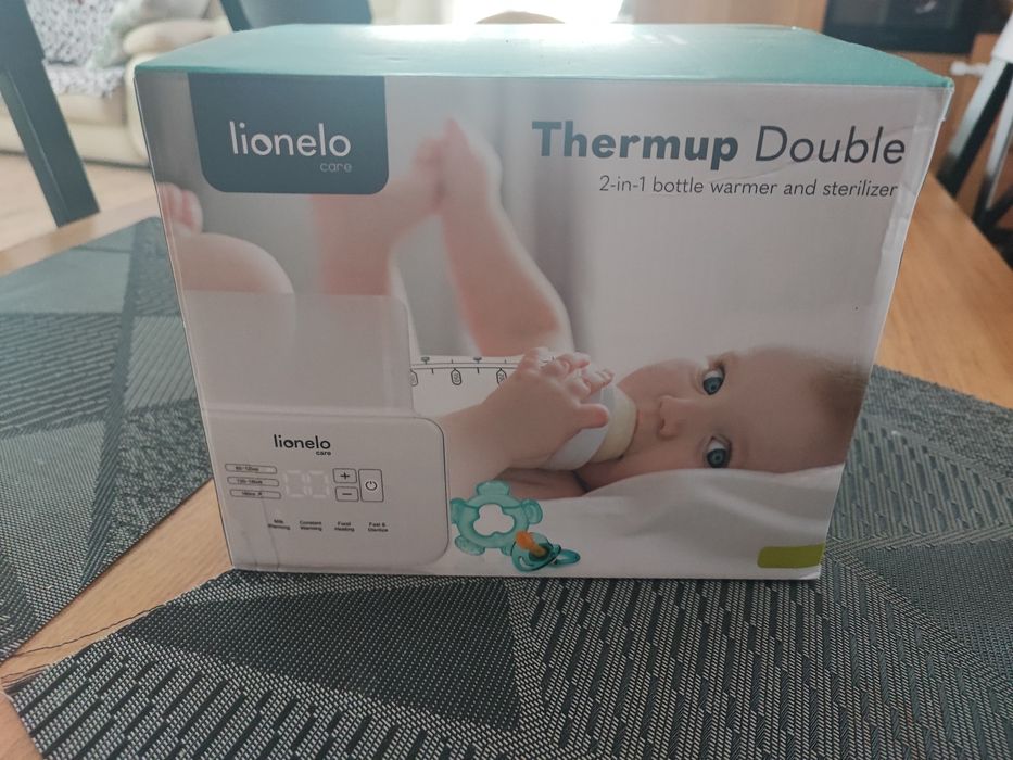 PODGRZEWACZ do butelek pokarmu mleka 2butelki STERYLIZATOR Lionelo The