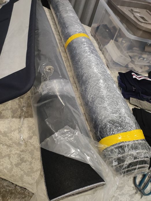 Vendo duas Carpetes cor Antracite Novas sem uso