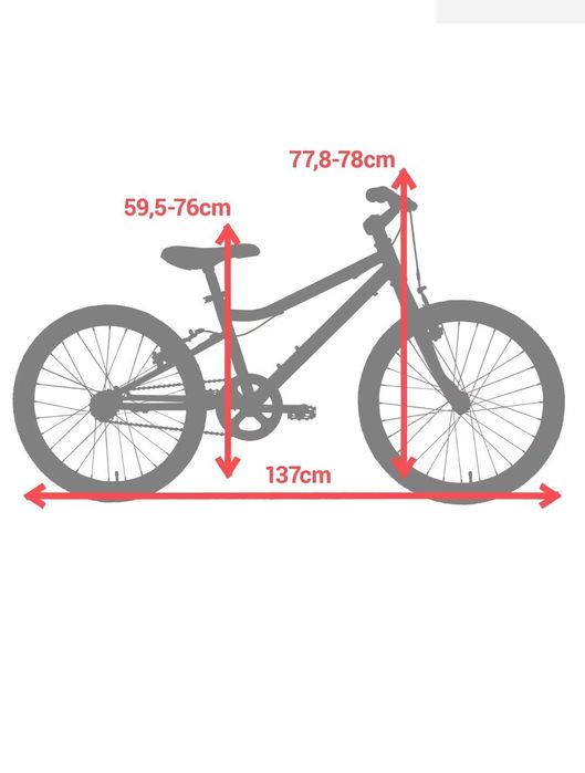 Bicicleta criança 20 polegadas