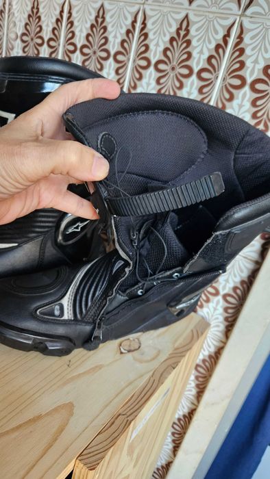 Fato Alpinestar NOVO + botas + protetor das costas