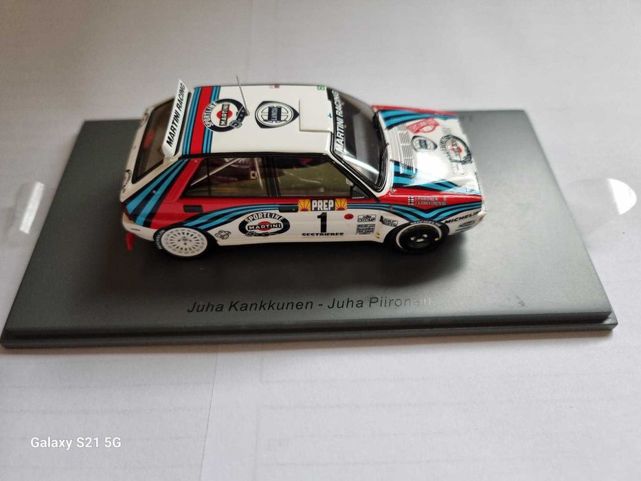 1:43 Spark Lancia Delta  Evo Test Car  1992 Auriol/Occelli