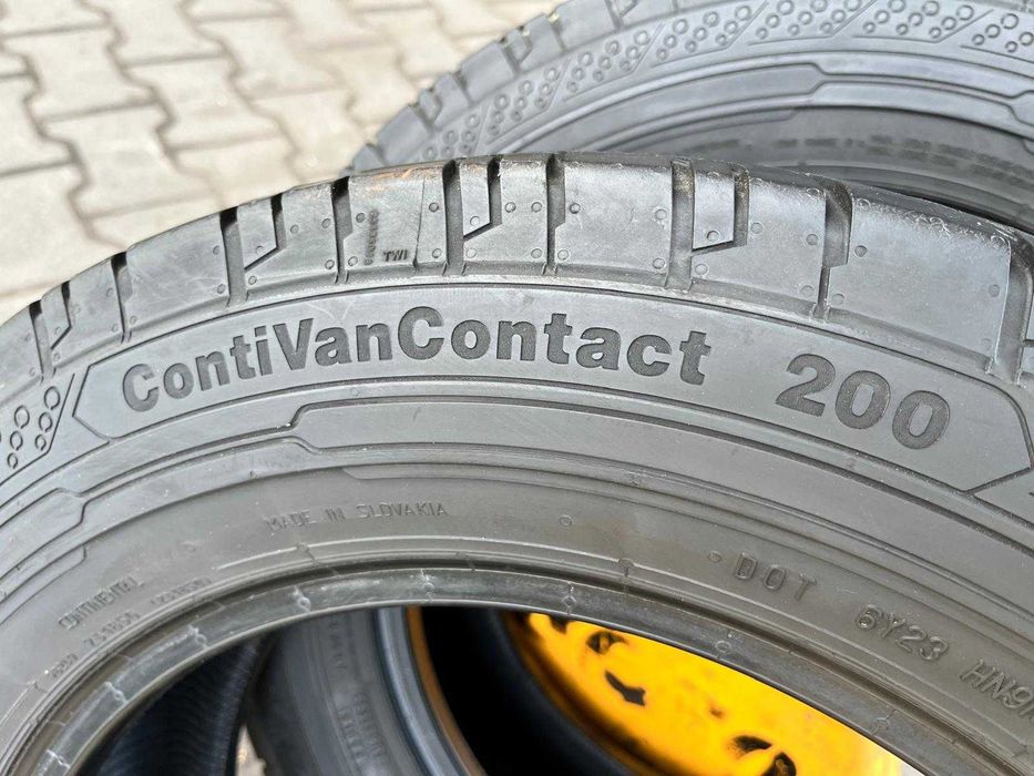 Opony letnie 2x Continental Van Contact 200 205/65 R16C DOT17 #2236