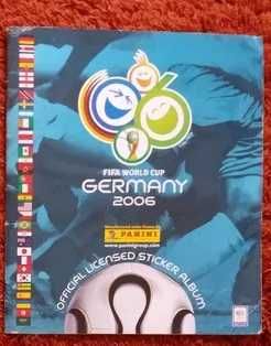 Caderneta cromos futebol Mundial e Euro da Panini
