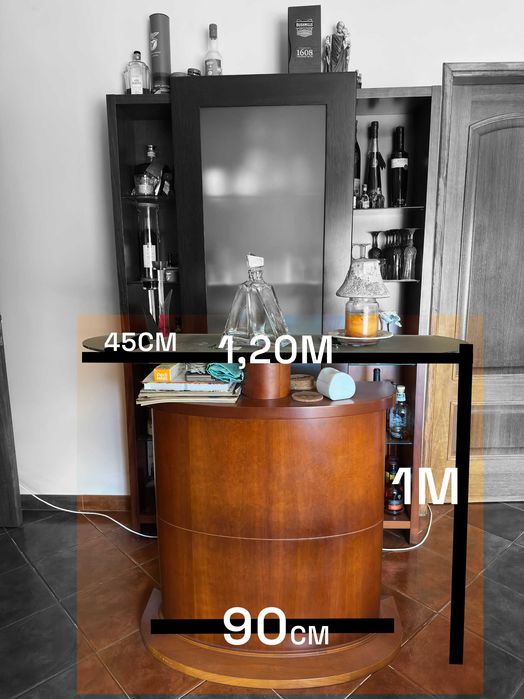 Conjunto Móvel Bar - sem o recheio