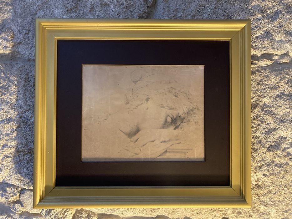 Esboço original de Soares dos Reis