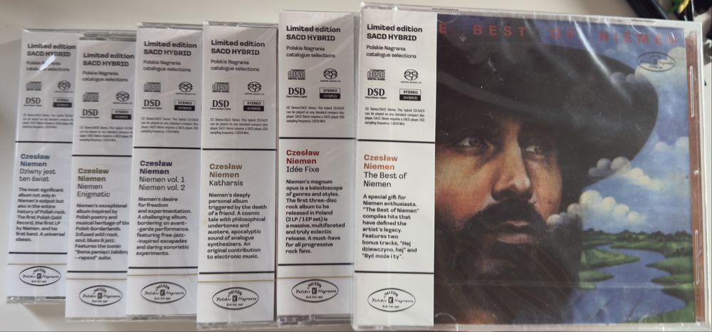 Niemen SACD Dzieny jest ten świat/Enigmatic/vol.1/vol.2/Katharsis/Ideé