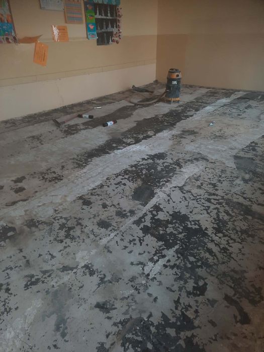 Usuwanie subitu -obniżanie  posadzek