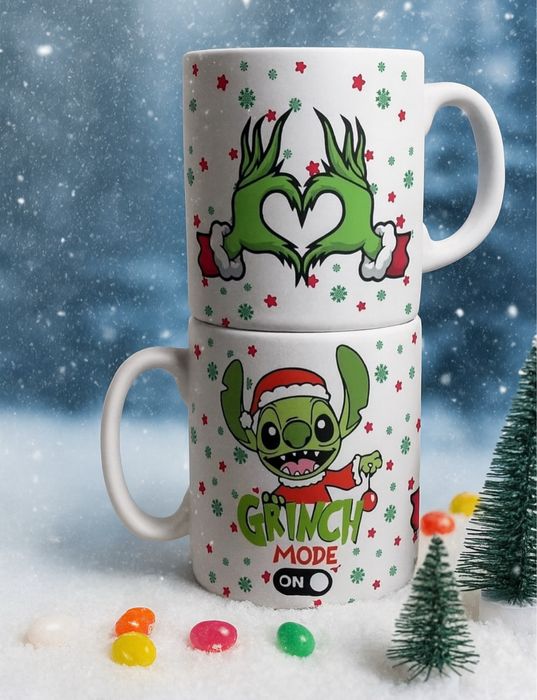 Caneca stich grinch
