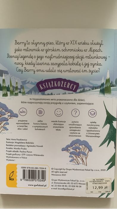 Zestaw 7 ksiazeczek ksiazkozercy