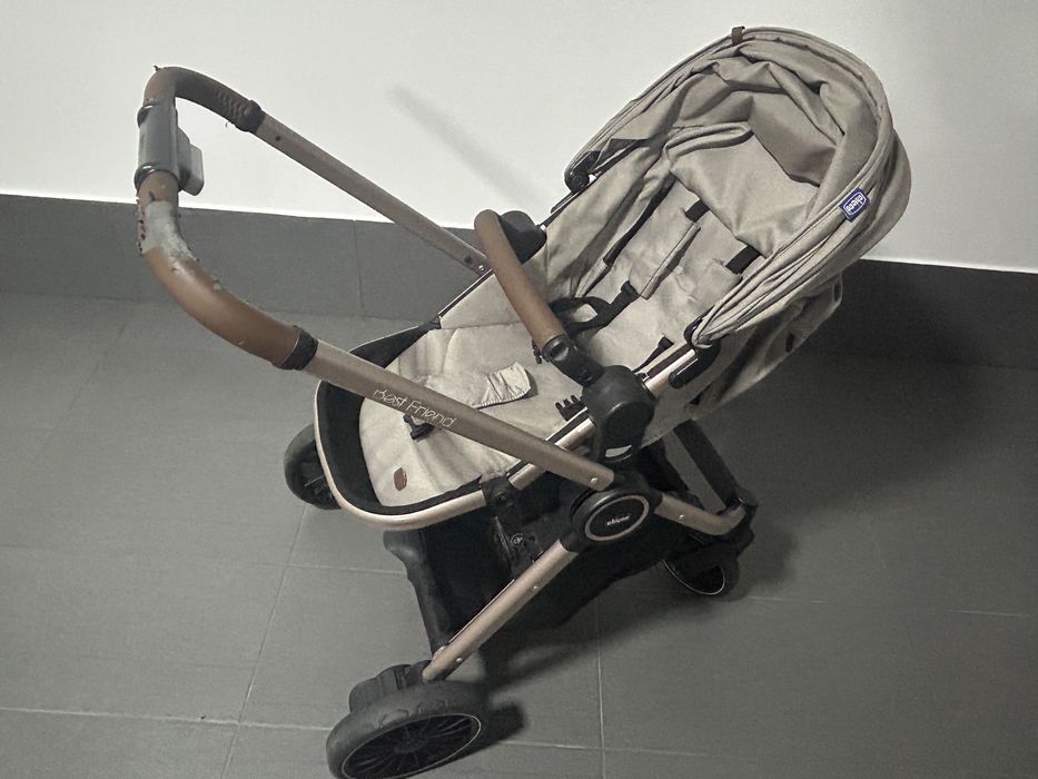Carrinho Bebe Chicco Best Friend Pro Desert Taupe