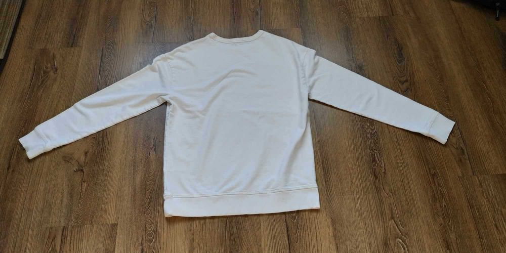 Biały sweter bez kaptura H&M roz. 158/164 stan bardzo dobrym