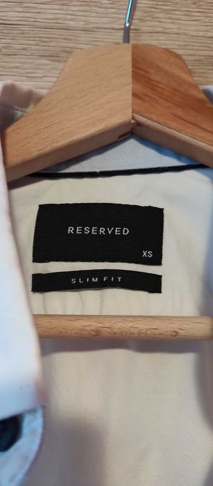 Koszula męska biała Reserved XS slim fit