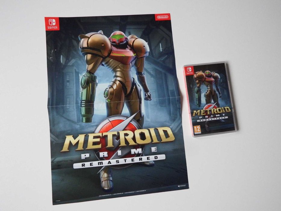 Nintendo SWITCH METROID Prime Remastered NOWA ! + plakat z gry !