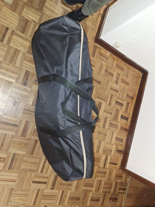 Cadeira Metálica Massagem c/ acessórios e saco de transporte