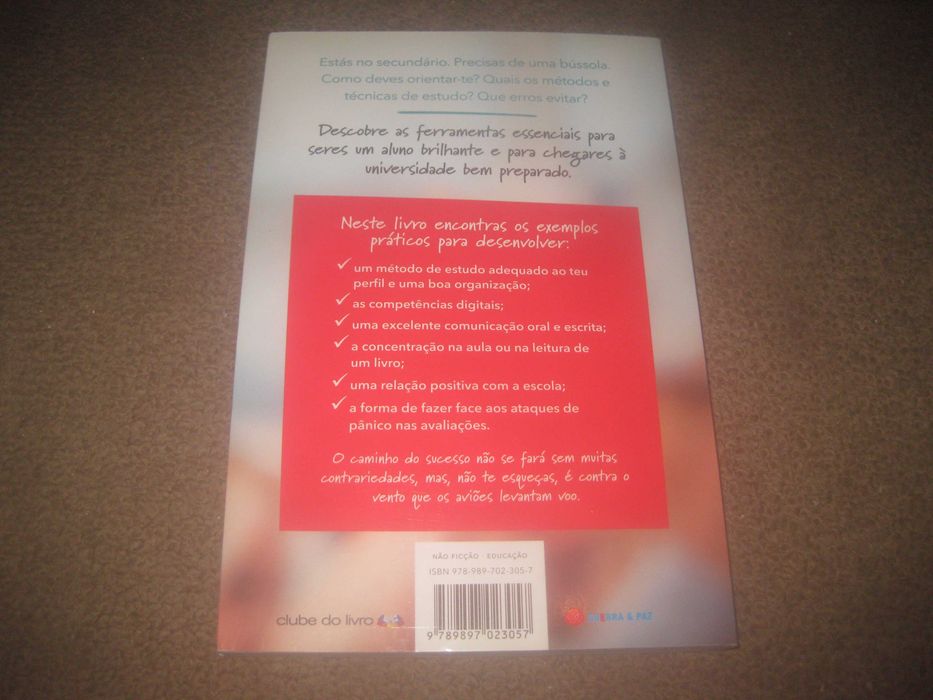 Livro "Do Secundário á Universidade com Sucesso, Bora Lá?"