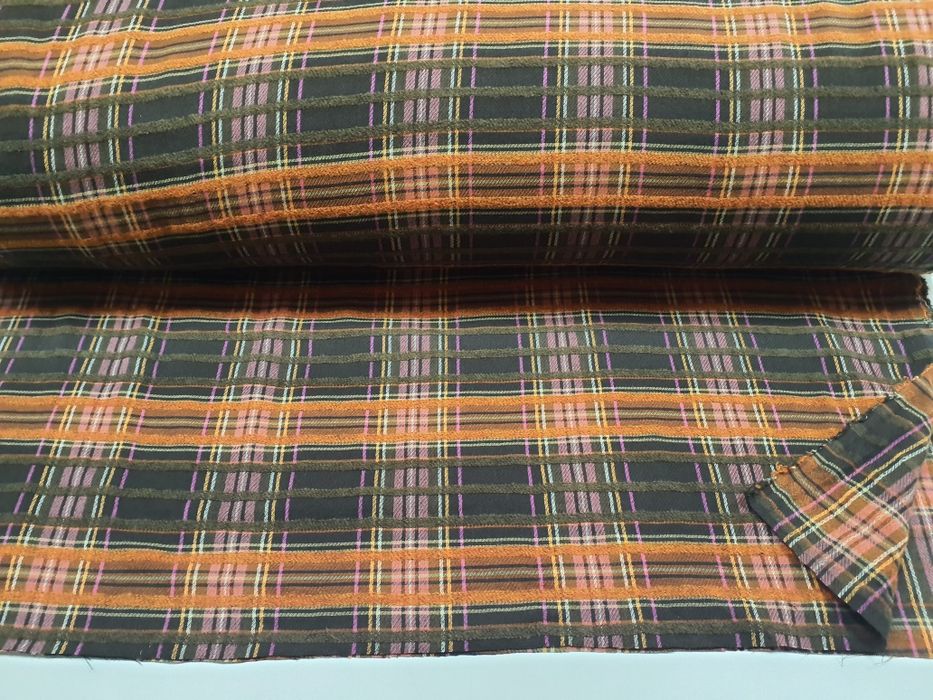 Tkanina krata szer.150 cm.