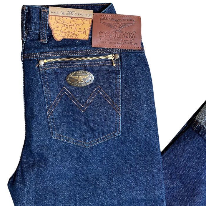Джинси Montana 10040 Prewash купити, Regular Fit, 14,5 oz, broken twill, 100% Cotton, синій