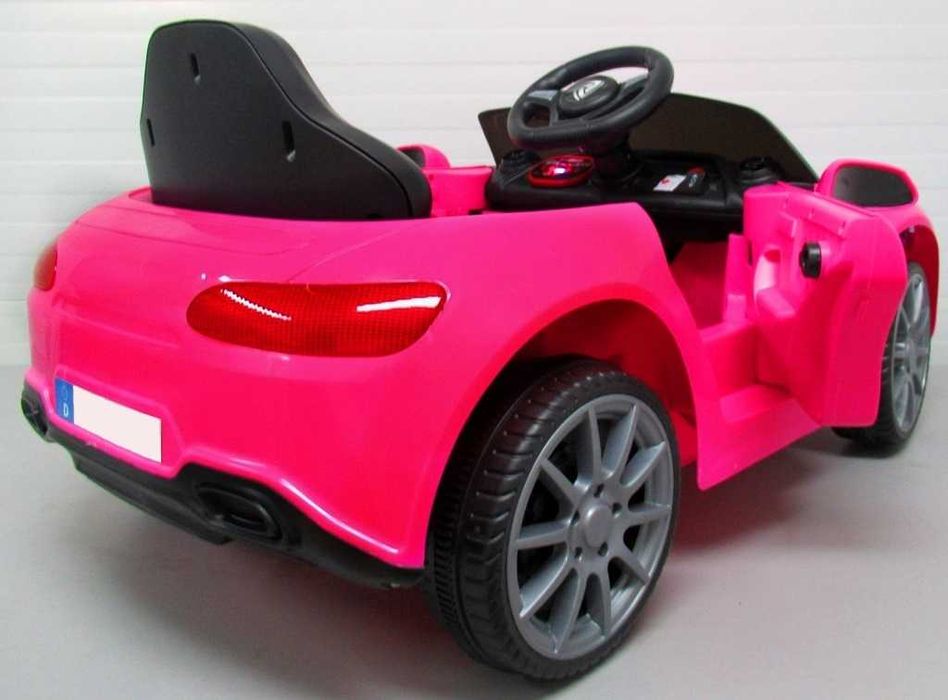 Auto na akumulator dla dziewczynki Amortyzowany samochód dla dziecka !