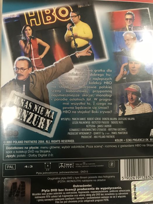 HBO DVD Na stojaka trzy części