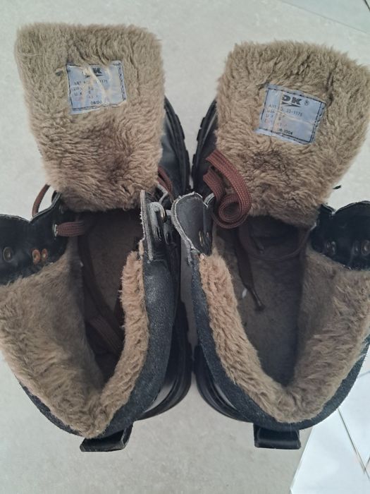 Buty ocieplane trapery