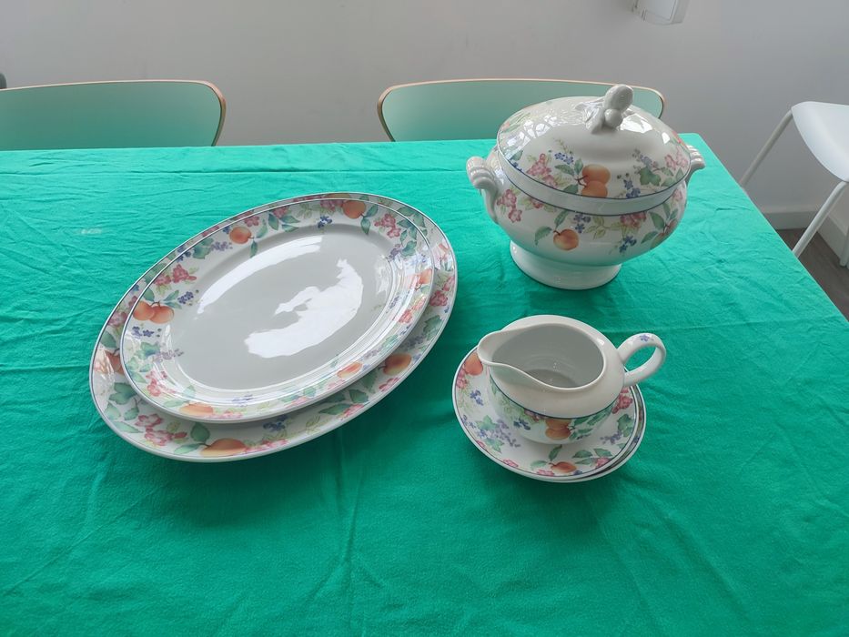 Conjunto Vista Alegre Pomar 6 peças