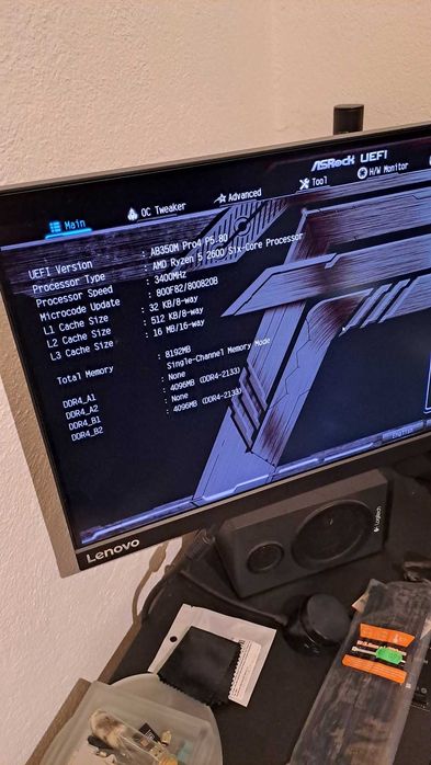 Bundle AMD Ryzen 5 2600 / Motherboard ASRock AB350M Pro4 AM4