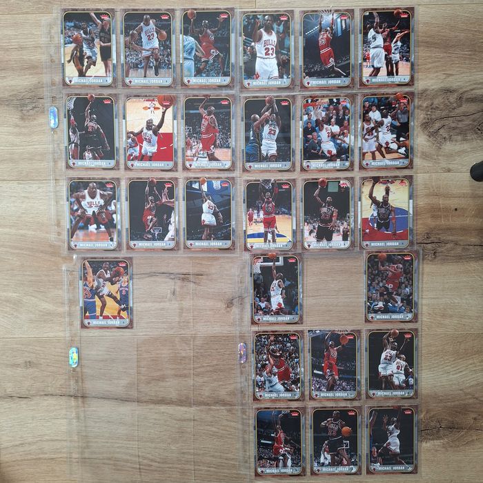 Karty NBA Michael Jordan set fleer 07-08