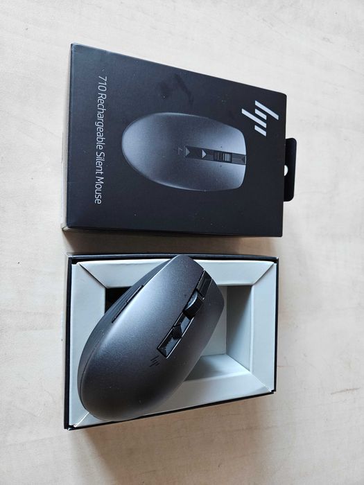 Mysz bezprzewodowa HP 710 Rechargeable Silent | Cicha | Akumulator