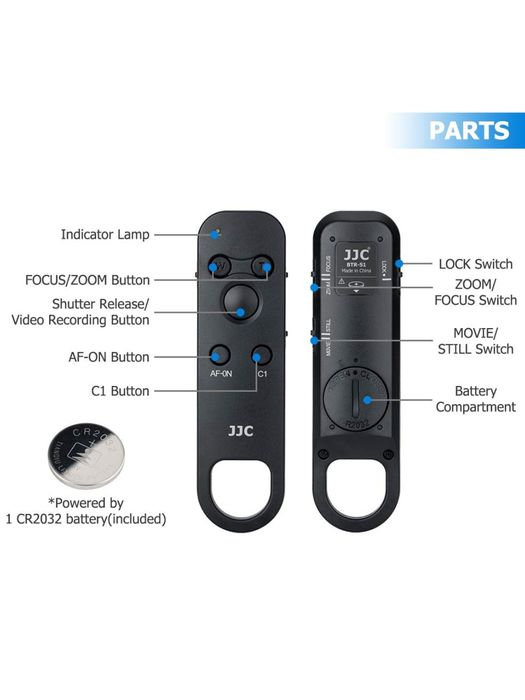Pilot JJC BTR-S1 zamiennik Sony RMT-P1BT