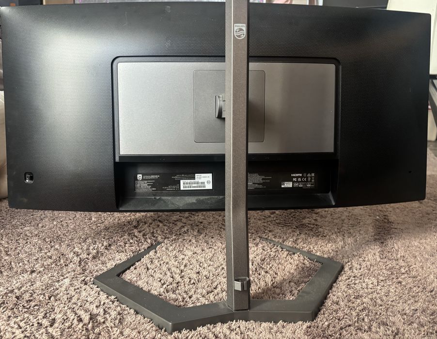Вигнутий ігровий монітор 34" Philips Evnia 34M1C5500VA (2K UWQHD, 165Hz)