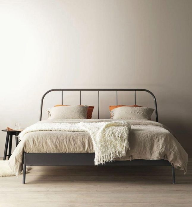 IKEA Kopardal - łóżko 140x200 cm ze stelażem i materacem