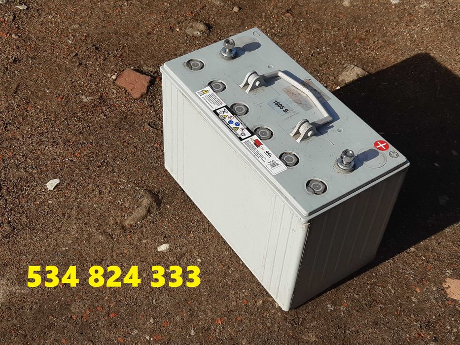 AKUMULATOR 12V 98Ah-GEL-Motorówka-manetka Johnson-zbiornik 12L Tohatsu