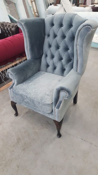 fotel Chesterfield uszak promocja -10%