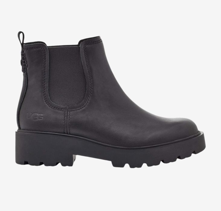 Ботинки челси UGG Угі шкіра, жіночі, waterproof, США оригінал, 36,5-37