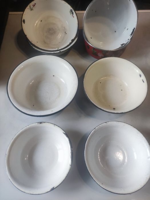 Обмен или продажа миски б/у эмалированные и нержавейка