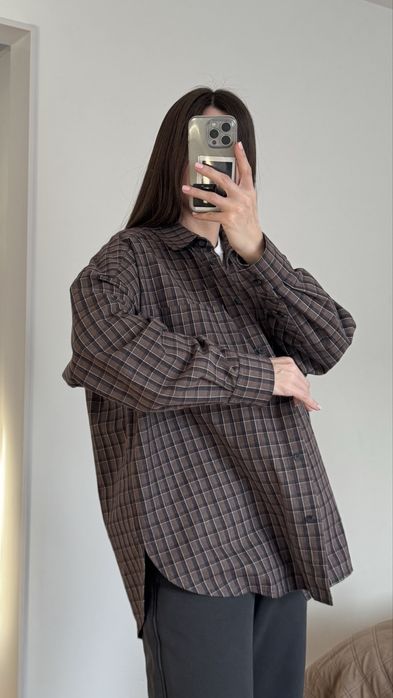 Сорочка в клітинку Ola український бренд