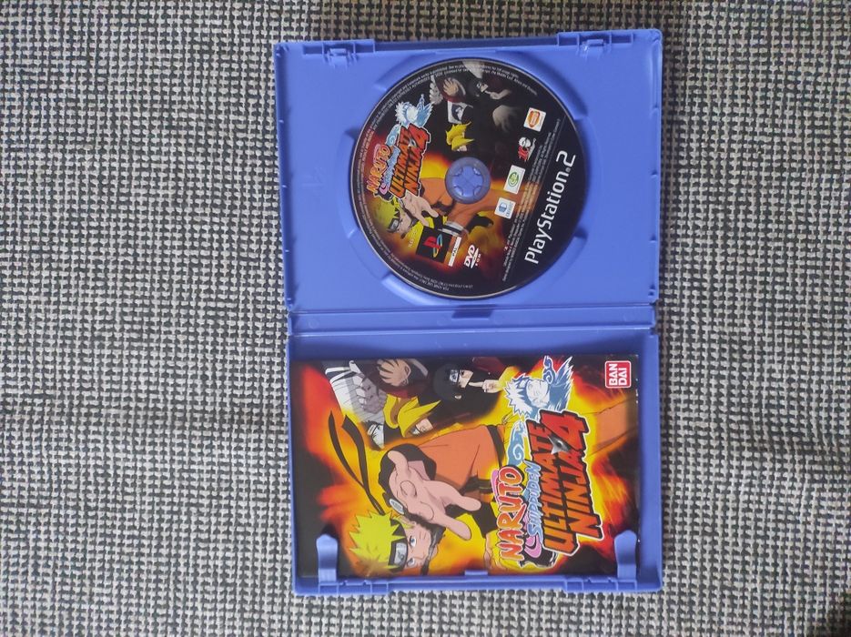 PS2 Naruto Shippuden ultimate ninja 4